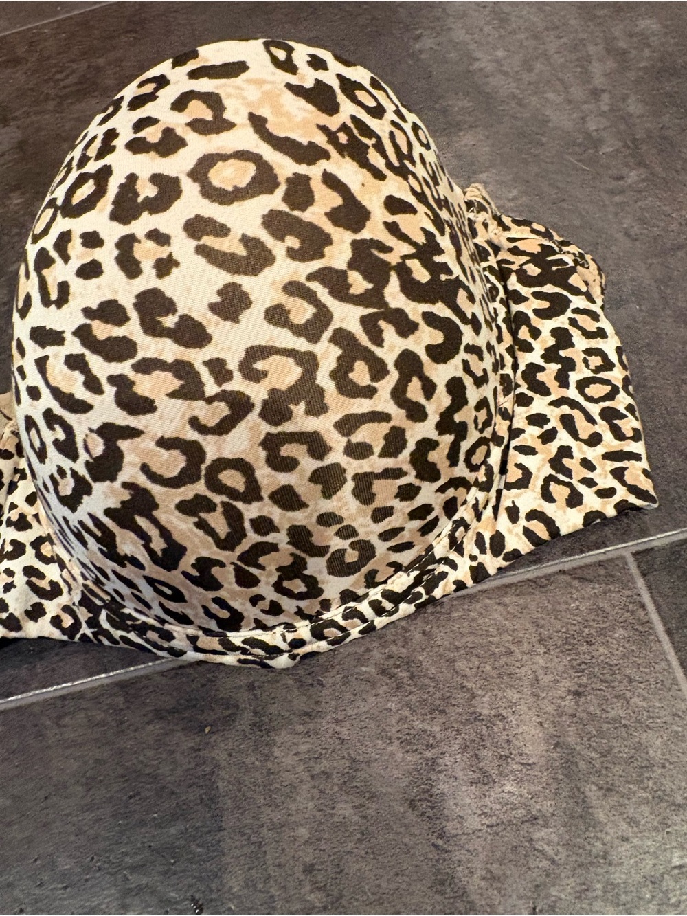 Wonderbra Strapless Leopard Print Push-Up Bra 38C Animal Print - Picture 2 of 11